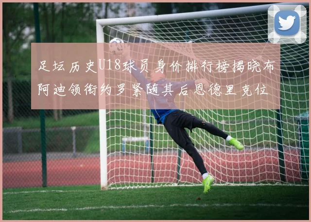 足坛历史U18球员身价排行榜揭晓布阿迪领衔约罗紧随其后恩德里克位列第三